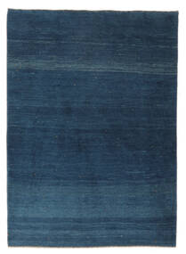 142X192 Gabbeh Perzisch Vloerkleed Modern Zwart/Donkerblauw (Wol, Perzië/Iran) Carpetvista