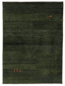 150X201 Gabbeh Persisch Teppich Moderner Schwarz (Wolle, Persien/Iran) Carpetvista