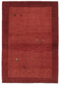 絨毯 ペルシャ ギャッベ ペルシャ 111X158 ダークレッド (ウール, ペルシャ/イラン)