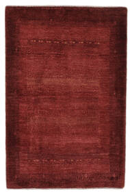 Loribaft Fine Persia Rug 78X119 Persian Wool Dark Red/Black Small Carpetvista