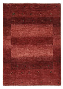 80X113 Loribaft Fine Persisch Teppich Moderner Dunkelrot/Schwarz (Wolle, Persien/Iran) Carpetvista