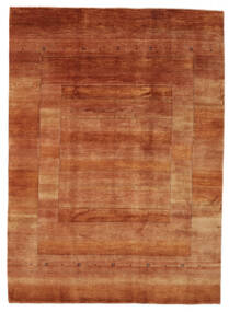 206X283 Loribaft Fine Persisch Teppich Moderner Dunkelrot/Braun (Wolle, Persien/Iran) Carpetvista
