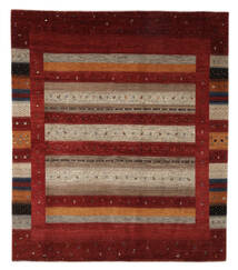  Persischer Loribaft Fine Persisch Teppich 259X298 Schwarz/Dunkelrot Großer (Wolle, Persien/Iran)