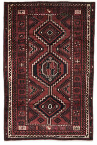 絨毯 ペルシャ ロリ 168X261 ブラック/ダークレッド (ウール, ペルシャ/イラン)