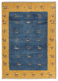 Gabbeh Persisch Teppich 60X85 Dunkelblau/Braun Wolle, Persien/Iran Carpetvista