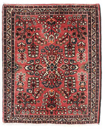  Persischer Asadabad Teppich 64X76 Schwarz/Dunkelrot (Wolle, Persien/Iran)