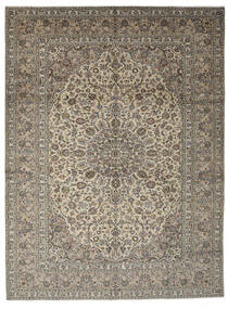 絨毯 オリエンタル カシャン 290X393 茶色/オレンジ 大きな (ウール, ペルシャ/イラン)