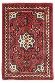  Hosseinabad 65X95 Persisk Ullteppe Mørk Rød/Svart Lite Carpetvista