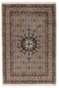 Moud Rug Rug 82X121 Brown/Black Wool, Persia/Iran Carpetvista