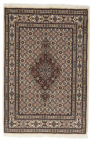 Moud Rug Rug 81X120 Black/Brown Wool, Persia/Iran Carpetvista
