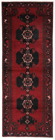  Hamadan Rug 115X308 Persian Wool Black/Dark Red Small 