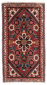  Asadabad Rug 55X100 Persian Wool Dark Red/Black Small Carpetvista