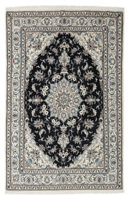 絨毯 ペルシャ ナイン 168X257 ダークグレー/ブラック (ウール, ペルシャ/イラン)