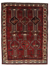 Lori Rug Rug 180X236 Black/Dark Red Wool, Persia/Iran Carpetvista