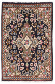  59X90 Floral Small Kerman Rug Wool, Carpetvista