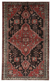 絨毯 サべー 156X255 ブラック/茶色 (ウール, ペルシャ/イラン)