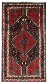 144X256 絨毯 オリエンタル Toiserkan ブラック/ダークレッド (ウール, ペルシャ/イラン) Carpetvista