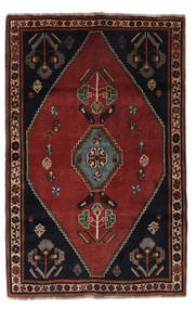  Persisk Ghashghai Fine Teppe 120X183 Svart/Mørk Rød 