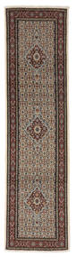 78X290 Moud Orientalisk Hallmatta Brun/Svart ( Persien/Iran) Carpetvista