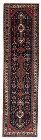 Abadeh Matot Matto 82X303 Käytävämatto Musta/Tummanpunainen Villa, Persia/Iran Carpetvista