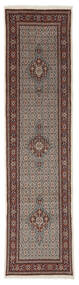 絨毯 オリエンタル ムード 78X301 廊下 カーペット 茶色/ブラック (ウール, ペルシャ/イラン)