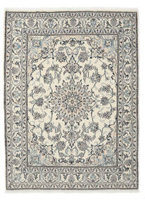 150X202 絨毯 ナイン オリエンタル ダークグレー/イエロー (ウール, ペルシャ/イラン) Carpetvista