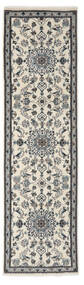 80X285 絨毯 オリエンタル ナイン 廊下 カーペット ダークグレー/イエロー (ウール, ペルシャ/イラン) Carpetvista