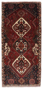  83X176 Ghashghai Fine Vloerkleed Tapijtloper Zwart/Bruin Perzië/Iran Carpetvista