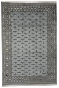 絨毯 パキスタン ブハラ 2Ply 241X356 ダークグレー/ブラック (ウール, パキスタン)