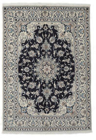148X212 絨毯 ナイン オリエンタル ダークグレー/ブラック (ウール, ペルシャ/イラン) Carpetvista