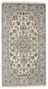 120X221 Nain Teppich Orientalischer Dunkelgelb/Gelb (Wolle, Persien/Iran) Carpetvista