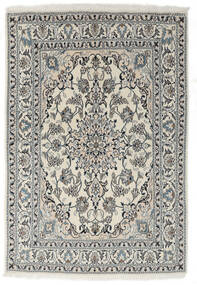  Persischer Nain Teppich 148X214 Dunkelgrau/Grau (Wolle, Persien/Iran)