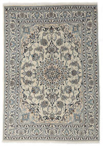147X207 絨毯 オリエンタル ナイン ダークグレー/ダークイエロー (ウール, ペルシャ/イラン) Carpetvista