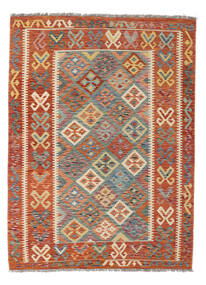  151X200 Small Kilim Afghan Old Style Rug Wool, Carpetvista