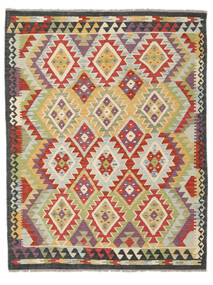  155X197 Petit Kilim Afghan Old Style Tapis Laine, Carpetvista