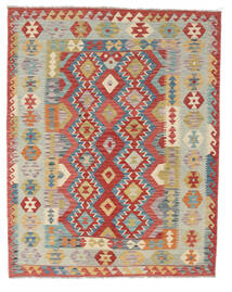  152X193 Klein Kelim Afghan Old Stil Teppich Wolle, Carpetvista