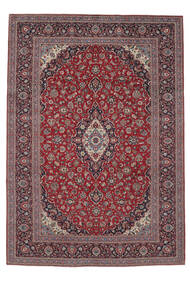 265X378 Alfombra Oriental Keshan Rojo Oscuro/Marrón Grande (Lana, Persia/Irán) Carpetvista