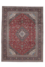  Persisk Keshan Teppe 295X398 Mørk Rød/Brun Stort (Ull, Persia/Iran)