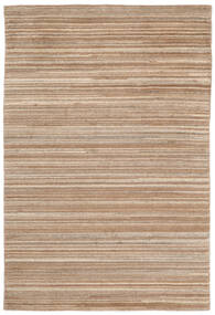 Mazic 120X180 Small Beige/Brown Plain (Single Colored) Wool Rug