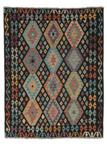  153X197 Klein Kelim Afghan Old Stil Teppich Wolle, Carpetvista