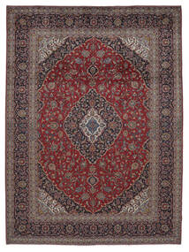  Keshan Rug 295X400 Persian Wool Dark Red/Black Large Carpetvista