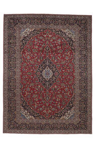 295X400 Kashan Covor Negru/Dark Red Persia/Iran
 Carpetvista