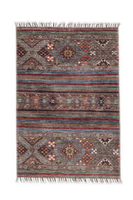 Shabargan Rug 80X116 Brown/Dark Red Wool, Afghanistan Carpetvista