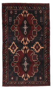 107X184 Belutsch Teppich Orientalischer Schwarz/Braun (Wolle, Afghanistan) Carpetvista