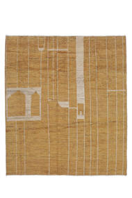  256X293 Large Contemporary Design Rug Wool, Carpetvista