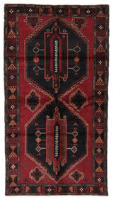 108X200 Baluch Rug Oriental Black/Dark Red (Wool, Afghanistan) Carpetvista