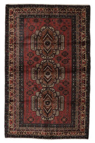  Oriental Baluch Rug 113X180 Black/Brown Wool, Afghanistan Carpetvista