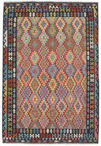  202X294 Kilim Afghan Old Style Rug Wool, Carpetvista