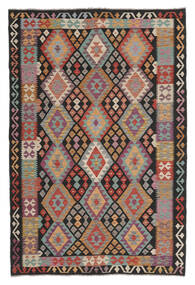  197X294 Kilim Afghan Old Style Rug Wool, Carpetvista