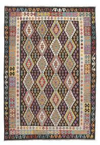  200X289 Kelim Afghan Old Style Tæppe Uld, Carpetvista
